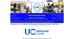 Desktop Screenshot of bennpartnership.org.uk